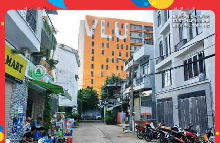 GV. Nhà 8.9M x 19.5M, 3T. Hẻm xe hơi, thông. Gần trường Đại học Văn Lang.